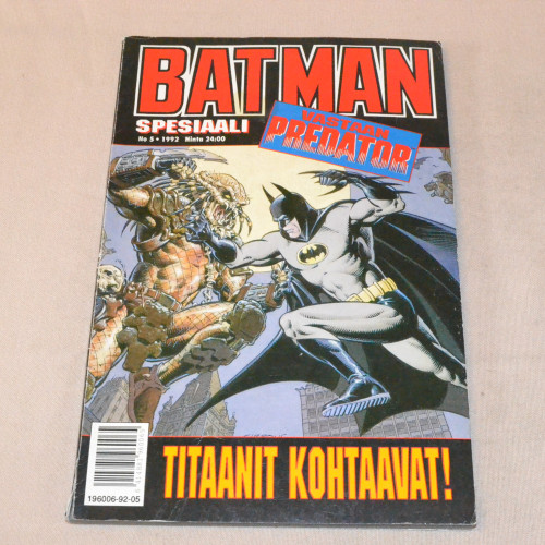 Batman spesiaali 5 - 1992 Batman vastaan Predator