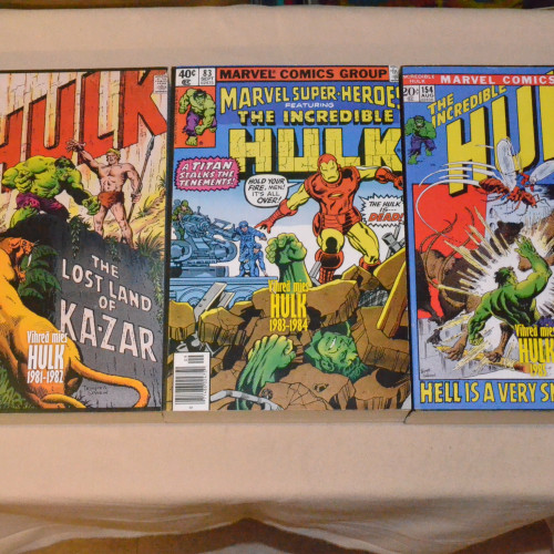 Hulk 1981 - 1985 vuosikirjat 1-3