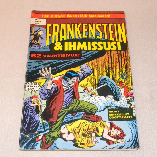 Frankenstein & Ihmissusi 1 - 1974