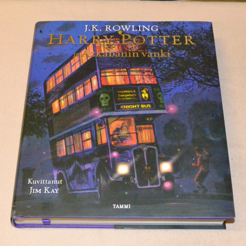 J.K. Rowling Harry Potter ja Azkabanin vanki, kuvitettu laitos