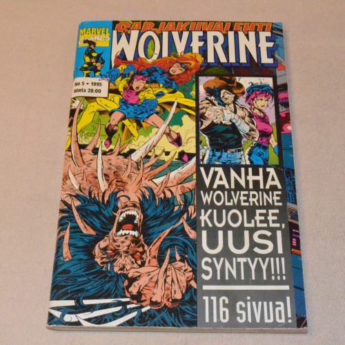 Sarjakuvalehti 05 - 1995 Wolverine