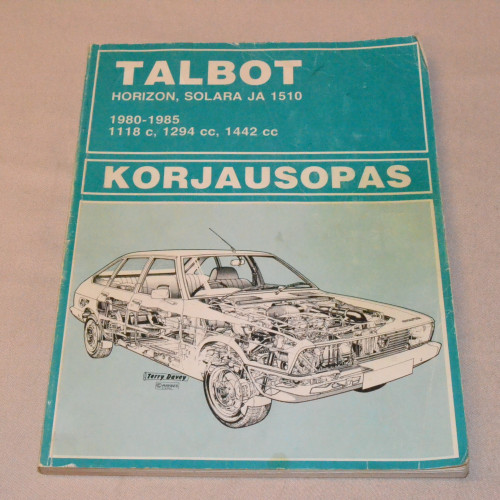 Korjausopas Talbot Horizon, Solara ja 1510 1980-1985
