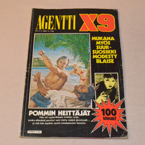 Agentti X9 02 - 1983