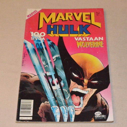 Marvel 08 - 1991 Hulk vastaan Wolverine