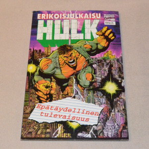 Hulk Erikoisjulkaisu Epätäydellinen tulevaisuus