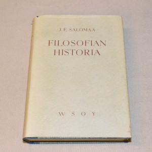 J.E. Salomaa Filosofian historia I-II