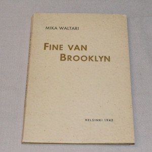 Mika Waltari Fine van Brooklyn (signeeraus)
