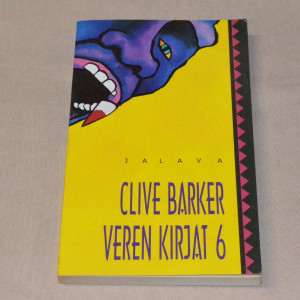 Clive Barker Veren kirjat 6