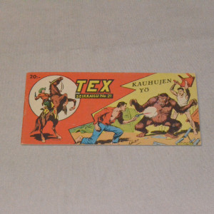 Tex liuska 21 - 1955 Kauhujen yö (3. vsk)