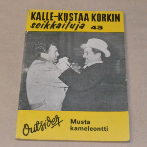 Kalle-Kustaa Korkki 43 Musta kameleontti