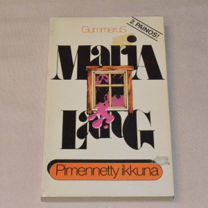 Maria Lang Pimennetty ikkuna
