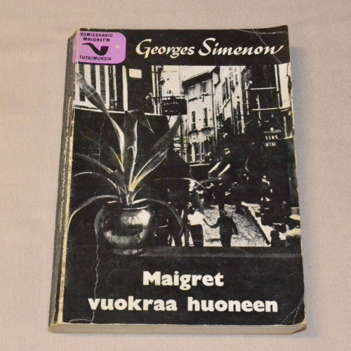 Georges Simenon Maigret vuokraa huoneen
