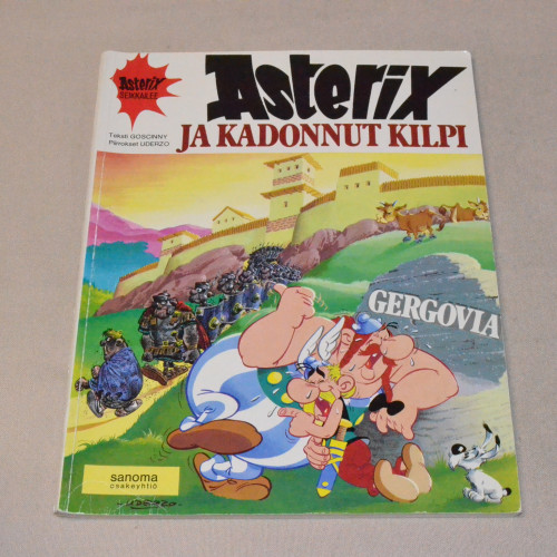 Asterix ja kadonnut kilpi (1. painos)