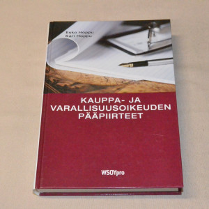 Esko Hoppu - Kari Hoppu Kauppa- ja varallisuusoikeuden pääpiirteet