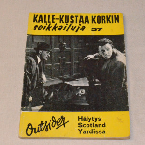 Kalle-Kustaa Korkki 57 Hälytys Scotland Yardissa