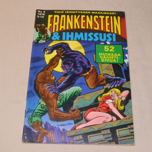 Frankenstein & Ihmissusi 2 - 1976