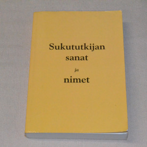 Sukututkijan sanat ja nimet