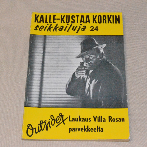 Kalle-Kustaa Korkki 24 Laukaus Villa Rosan parvekkeelta