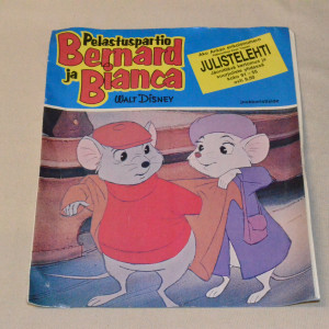 Pelastuspartio Bernard ja Bianca julistelehti