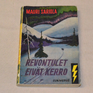 Mauri Sariola Revontulet eivät kerro