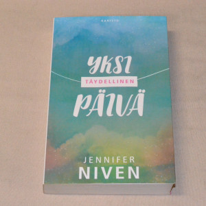 Jennifer Niven Yksi täydellinen päivä