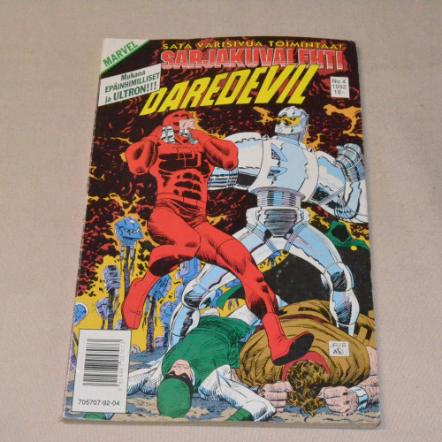 Sarjakuvalehti 04 - 1992 Daredevil
