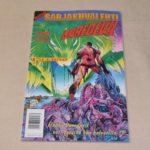 Sarjakuvalehti 09 - 1991 Daredevil