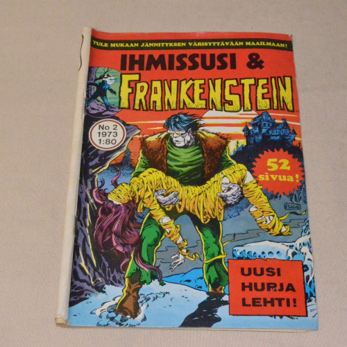 Ihmissusi & Frankenstein 2 - 1973