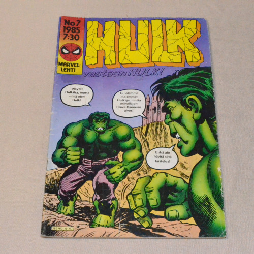 Hulk 07 - 1985