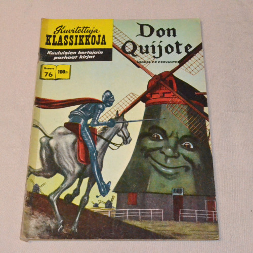 Kuvitettuja klassikkoja 76 Don Quijote