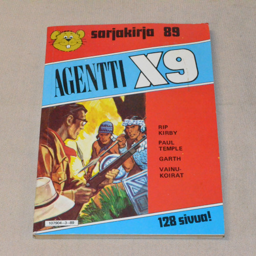 Sarjakirja 89 Agentti X9