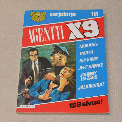 Sarjakirja 111 Agentti X9