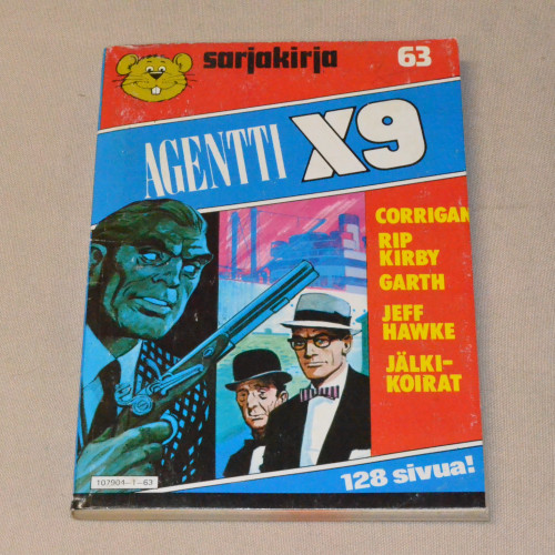 Sarjakirja 63 Agentti X9