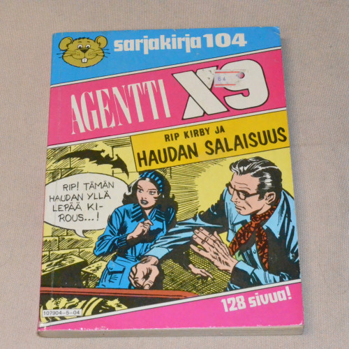 Sarjakirja 104 Agentti X9