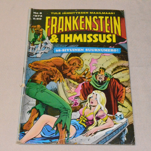 Frankenstein & Ihmissusi 8 - 1974