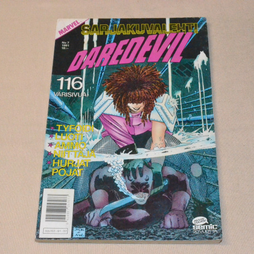 Sarjakuvalehti 07 - 1991 Daredevil