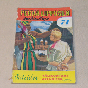 Pekka Lipponen 71 Välikohtaus Assamissa
