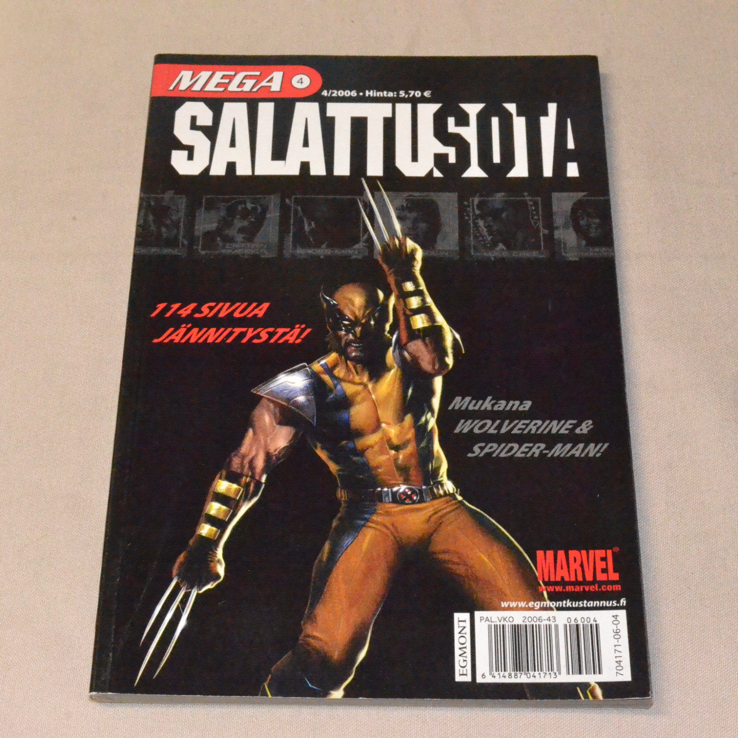 Mega 04 - 2006 Salattu sota