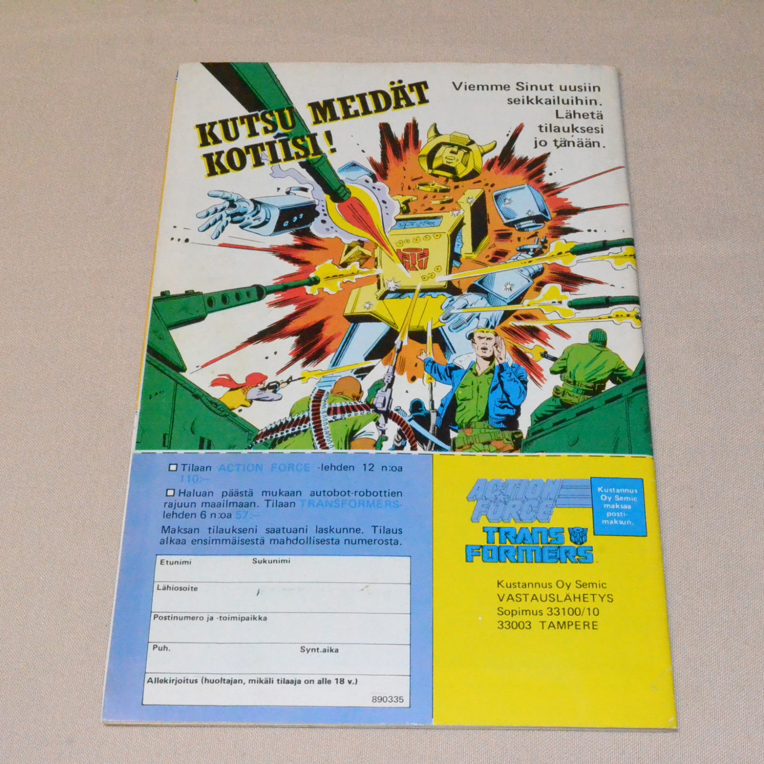 Action Force 03 - 1989