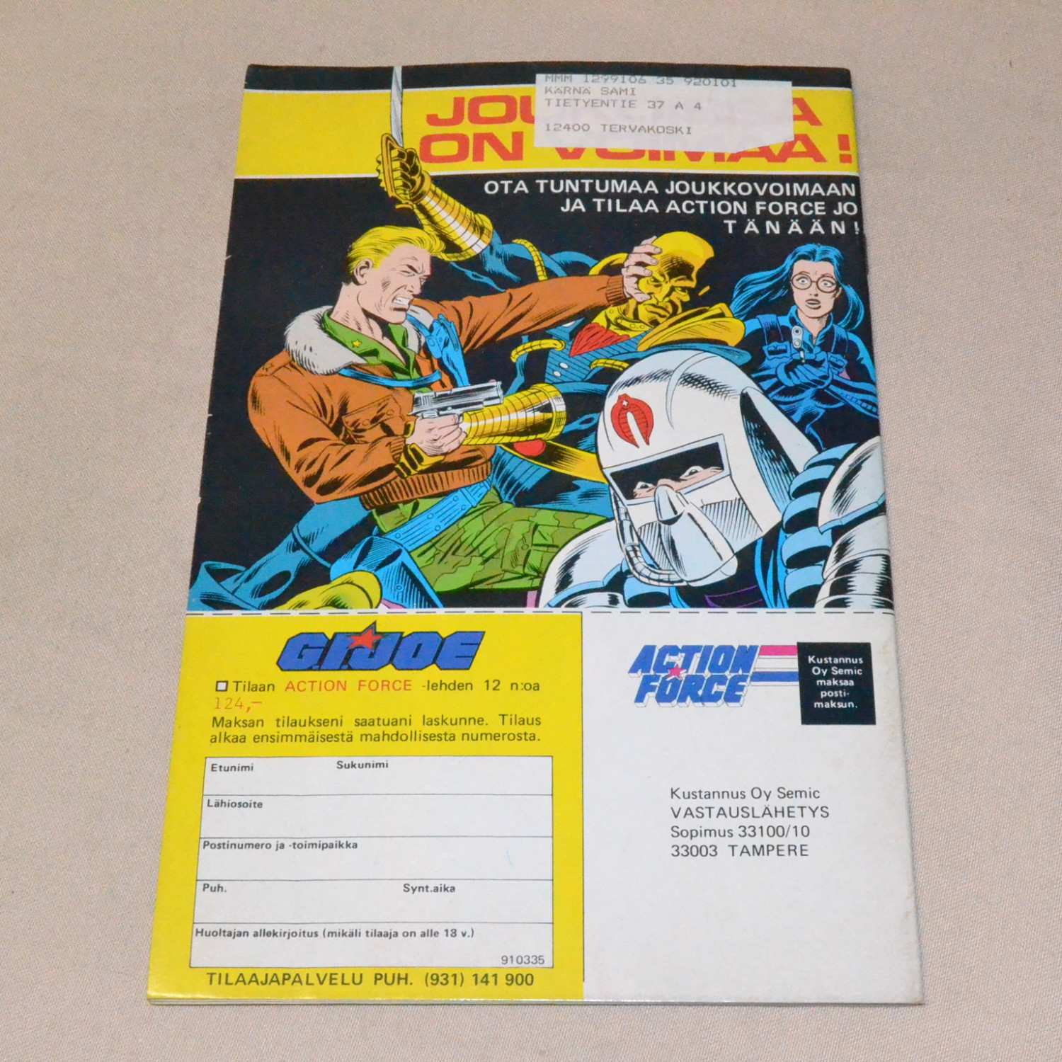 Action Force 03 - 1991