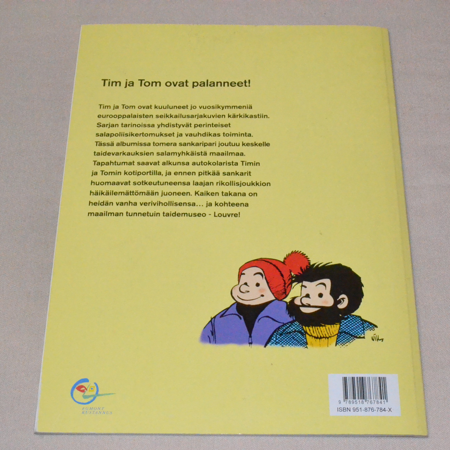 Tim ja Tom 1 Painajainen Louvressa