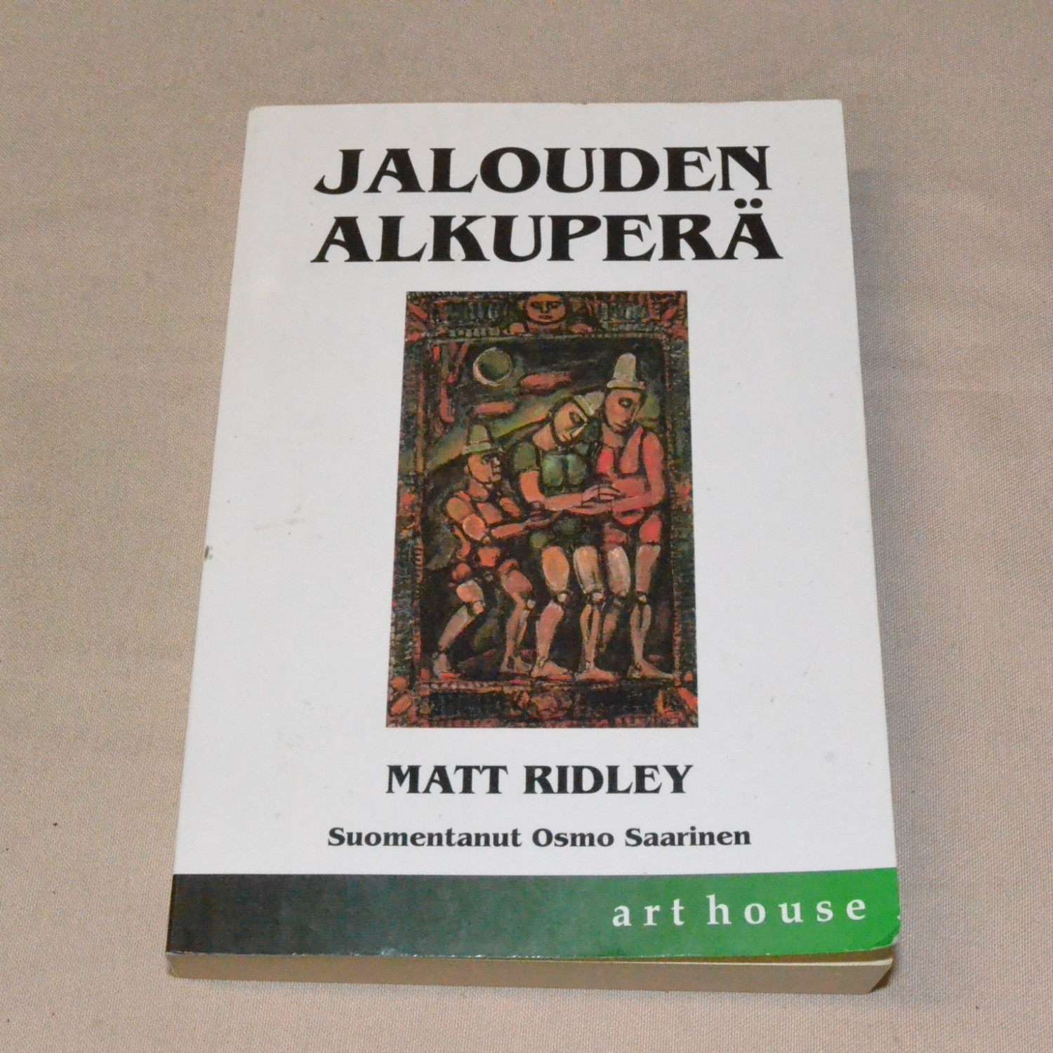 Matt Ridley Jalouden alkuperä