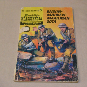 Kuvitettuja klassikkoja Erikoisnumero 5 Ensimmäinen maailmansota