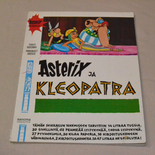 Asterix ja Kleopatra (1.p. pehmeäkantinen)