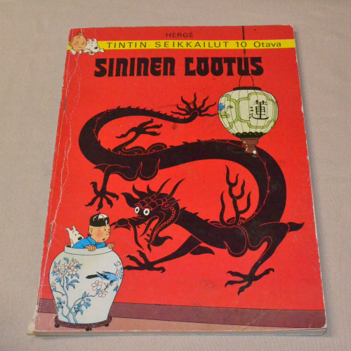 Tintti 10 Sininen Lootus