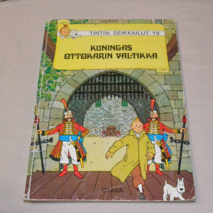Tintti 19 Kuningas Ottokarin valtikka (1.p.)