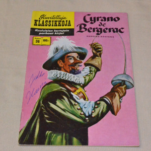 Kuvitettuja klassikkoja 36 Cyrano de Bergerac
