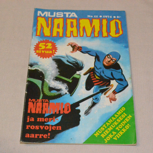 Mustanaamio 11 - 1974