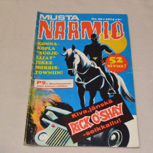 Mustanaamio 20 - 1974