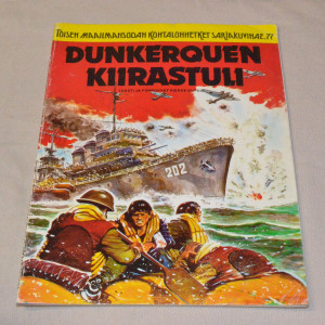 Toisen maailmansodan kohtalonhetket sarjakuvina 2/1977 Dunkerquen kiirastuli